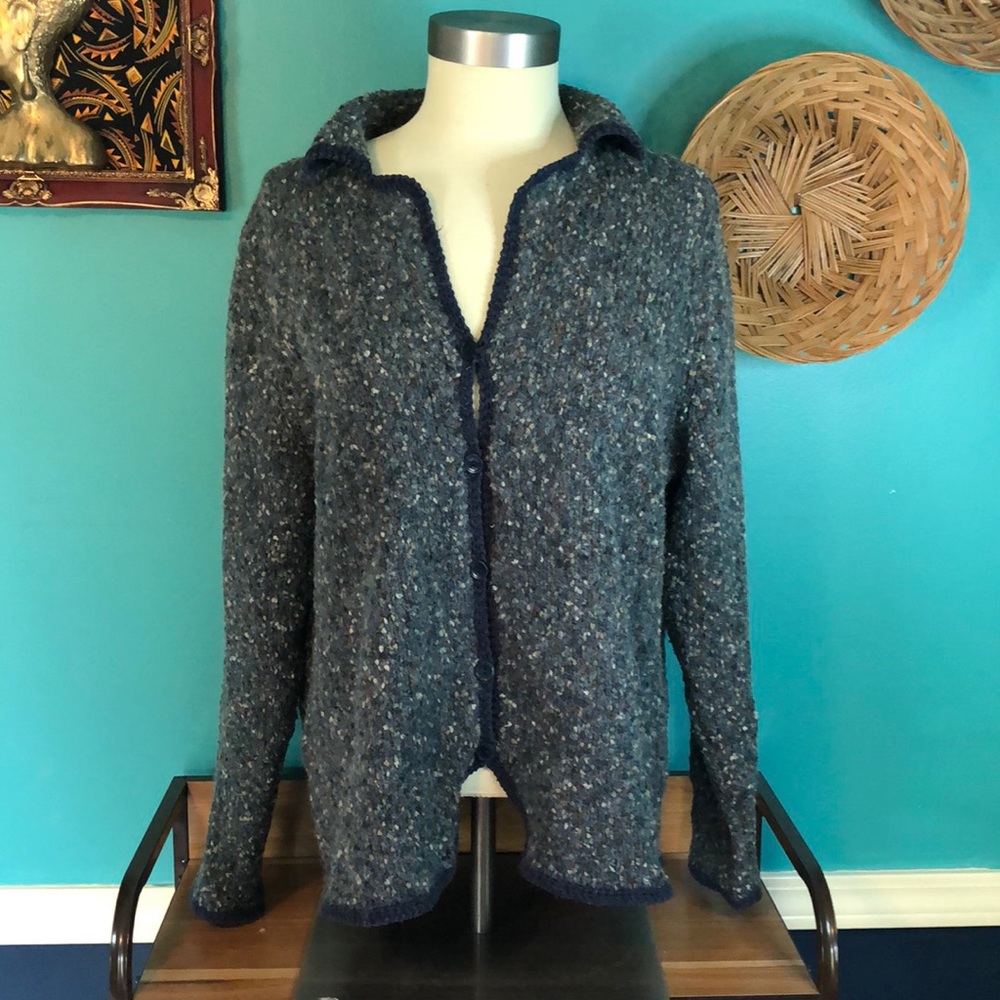 VINTAGE CHRISTOPHER AND BANKS mesh sweater XL